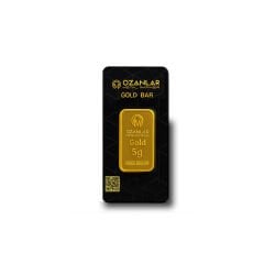 Ozanlar 5 Gram 24 Ayar Külçe Altın